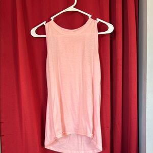 Women's Pink Sleeveless Top